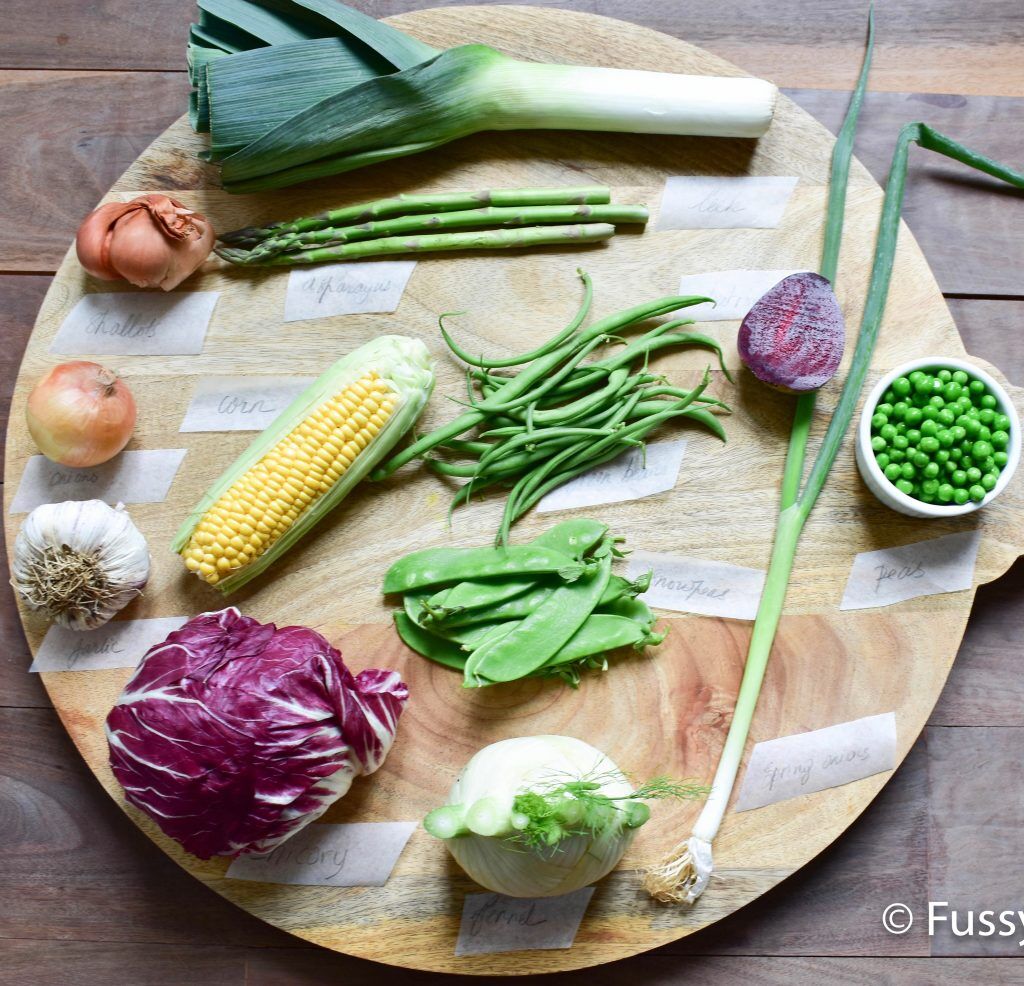 Prebiotic rich vegetables