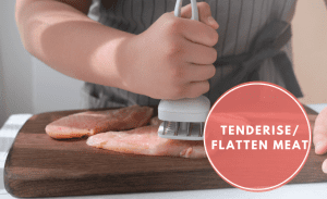 Child won't eat meat -tenderise or flatten it