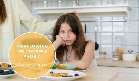 swallowing or choking fears -phagophobia