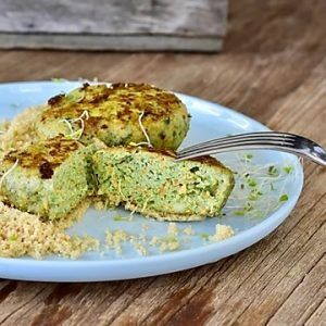 Chicken Patties with Spinach
