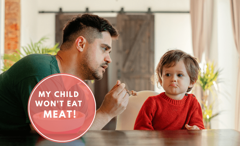 Child won't eat meat Child won't eat meat