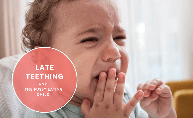 Late teething and the fussy eating child late teething and the fussy eating child