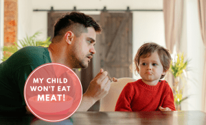 Child won't eat meat