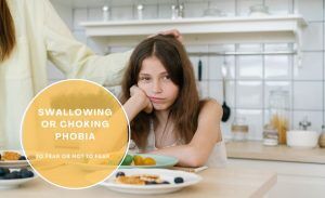 swallowing or choking fears -phagophobia